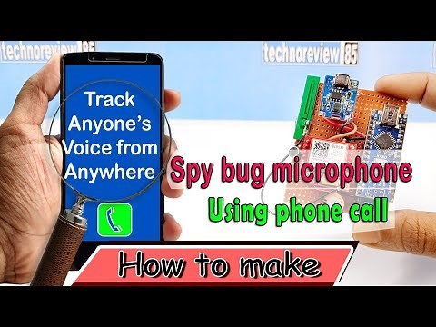 Gsm based Spy bug microphone | how to make