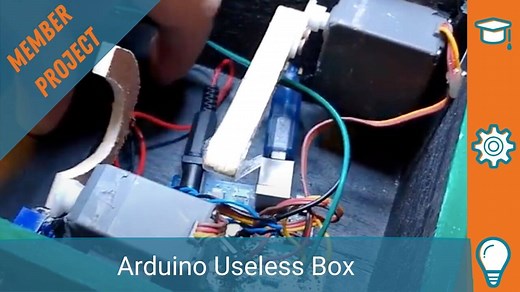 Useless Box with Arduino - Programming Electronics Academy
