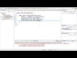 Java String Substring
