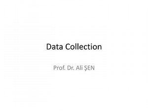 PPT - Data Collection PowerPoint Presentation, free download - ID:2275032