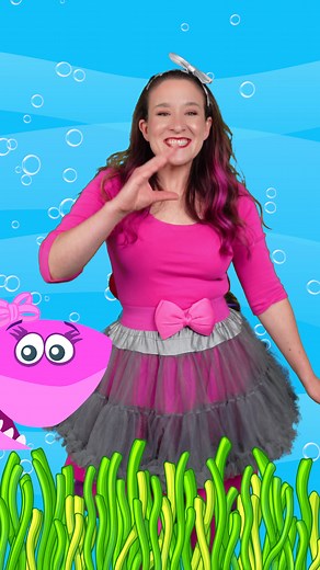 Baby shark do doo do do doo! 🦈 #babyshark #kidssongs #toddlertok #nurseryrhyme #bouncepatrol #toddlersoftiktok