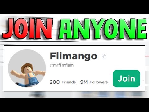 How To Join Anyone On Roblox - Join Someone Without Being Friends ROBLOX! (2024)