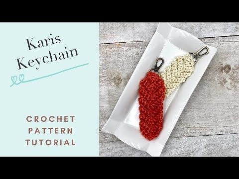Karis Keychain Crochet Pattern Tutorial