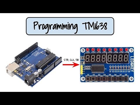 TM1638 Programming Using Arduino