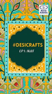 Saroj Fabrics introduces "Ikkat Handloom Cotton Fabric", make summer...