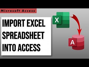 How to Import an Excel Spreadsheet into Access as a Table - Step by Step