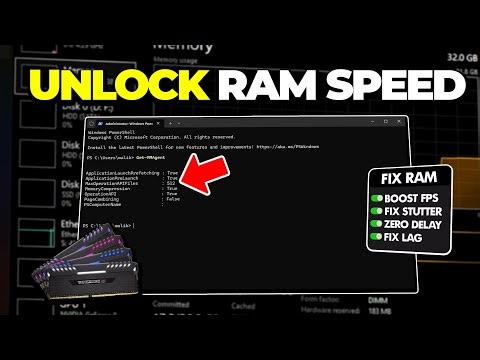 Your RAM Is KILLING FPS – Fix Stutters & Boost Performance NOW!