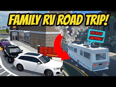 Greenville, Wisc Roblox l Family Car Road Trip RV FIRE Roleplay