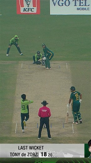 Exquisite bowling 🤌 Saim Ayub produces a ripper to beat the outside edge 💫 📺 Watch live in the UK region, sign up now at https://live.pcb.com.pk #PAKvSA | #GreenPeYaqeen | #BackTheBoysInGreen | Pakistan Cricket Team
