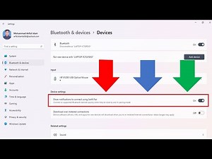 How to enable or disable Bluetooth Swift Pair feature in Windows 11 Computer