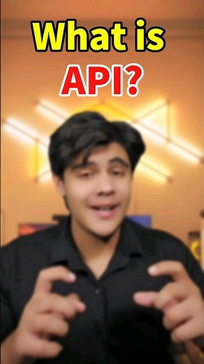 What is API and How It Works? 🚀 #api #shorts