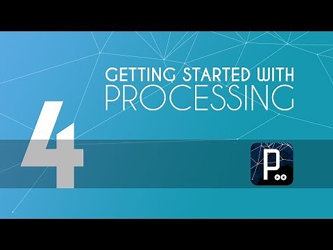 Processing tutorial - 4 - Moving the ellipse