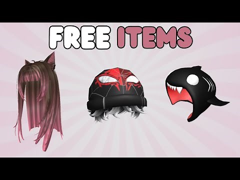 GET 15+ FREE HAIRS AND ITEMS IN ROBLOX!