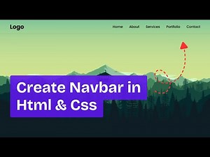 How to Create a Responsive Navbar with HTML & CSS Tutorial for Beginners (2025)