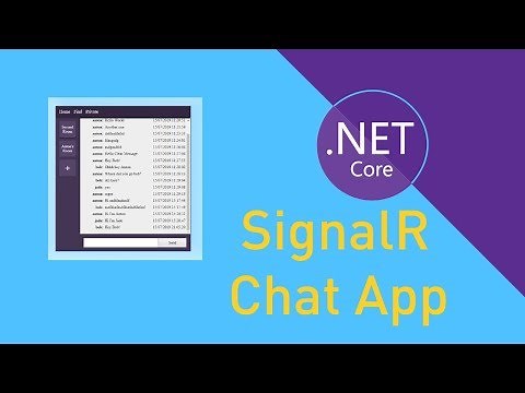 ASP.NET Core x SignalR - Real Time Chat Application