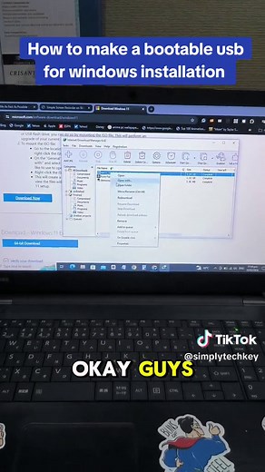 PC Tips: How to create a bootable usb drive to install windows 10/11 #bootableusb #windows11 #laptopupgrade