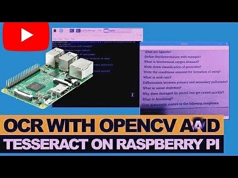 OCR (Optical Character Recognition) Using Raspberry Pi and python |#OCR,#East Text Detection|#CV