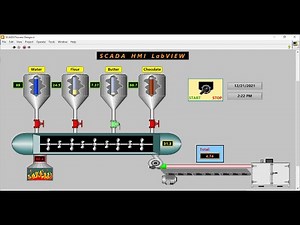 SCADA HMI Design in LabVIEW