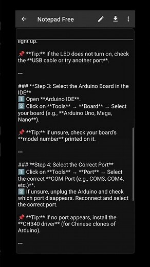 How to Install Arduino IDE & Upload Your First Program via USB