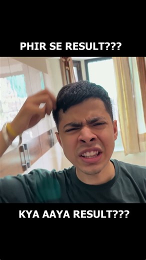 "Phir Se Result! 😭 | Father vs Son Epic Reaction 😂 | Indian Parents Moment" #shorts