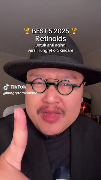 next mau dishare apalagi? ini best 5 retinoids retinol anti aging 2025 versi hungryforskincare 😘🏆 best 5 lain intip di playlist yahhh 🫶 #best5hungryforskincare #best5skincare #topskincare #skincareterbaik #bestretinol