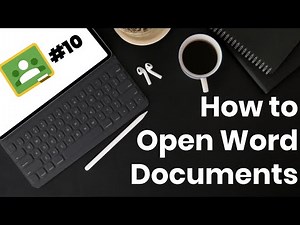 How to Open Work Documents in Google Docs
