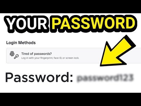 How To Check Password on Roblox (2025)