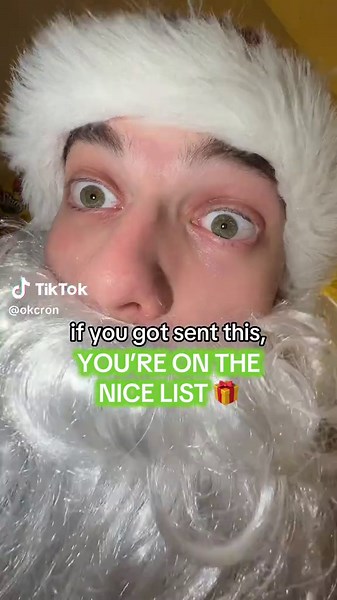 Nice List 🎁🎅📜 #okcron | nice list