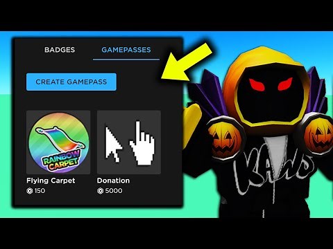 How to Make a Game Pass for Your Game on Roblox