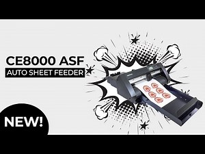 Boost Your Workflow with Graphtec CE8000-ASF: The Newest Automatic Sheet Feeding & Cutting Machine