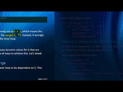 Fixing a nested for loop in Python