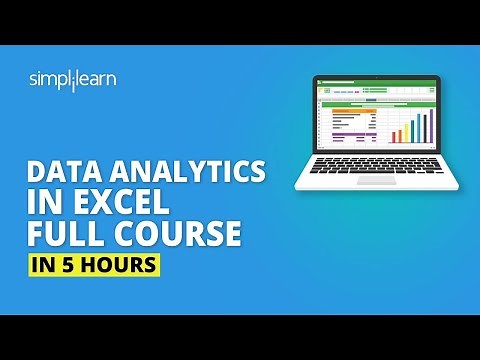 Excel Data Analytics Full Course | Essential Skills For Data Analysis In Excel | Simplilearn