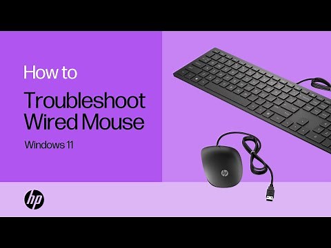 How to troubleshoot a wired mouse in Windows 11 | HP Computers | HP Support