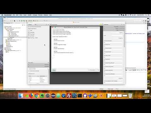 Handling events in JavaFX using SceneBuilder