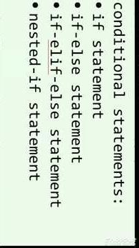 40 days course day -10 conditional statements in python