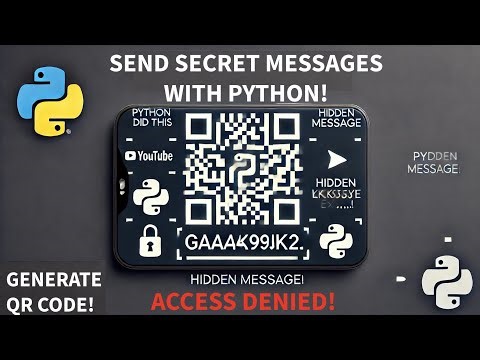 Python Script That HIDES Any Message Inside a QR Code!