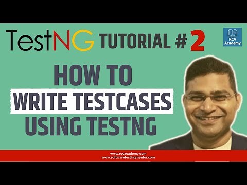 TestNG Tutorial #2 - How to Write Test Cases Using TestNG