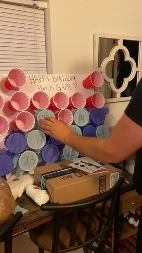 Birthday Game: DIY Punch Cup, Car Coasters & Football Keychain