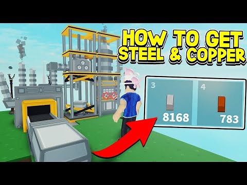 How To Get *NEW* COPPER And STEEL In Roblox Islands! *FACTORY UPDATE*