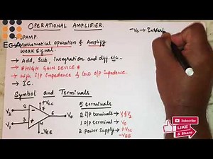 #29 Operational Amplifier || OPAMP || EC Academy