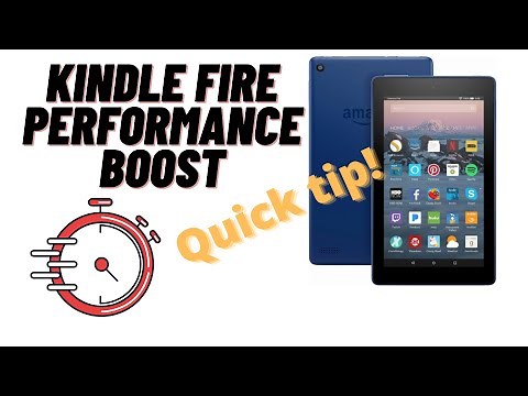 Quick way to speed up your Kindle Fire | Performance boost | More Responsive