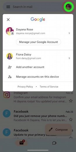 How to add or change your Gmail or Google account | Add gmail account second multiple google mobile