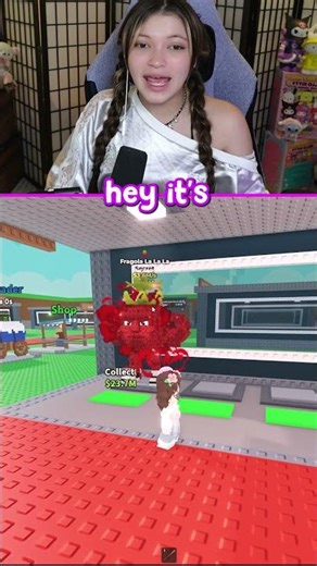 Sammy Evolves My Strawberry Elephant Every Second! #roblox #stealabrainrot