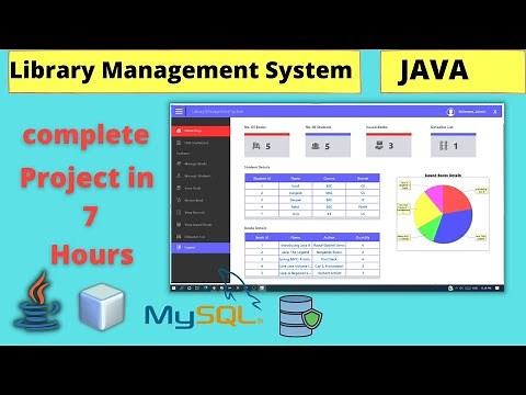 Library Management System in java(JFrame, Netbeans, MySql Database) Complete project