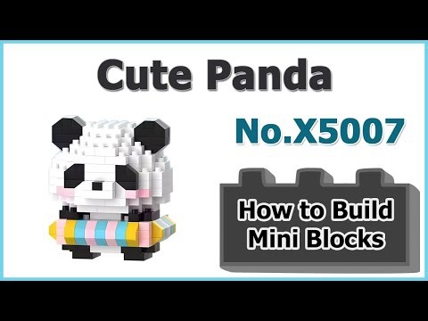How to Build Blocks Panda X5007 Instructions Specifications