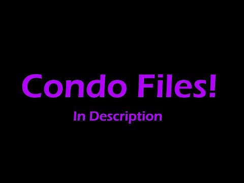 New, UPDATED! Free roblox condo files in Description!