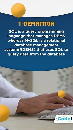 SQL Vs MySQL What's The Difference? | Difference Between SQL And MySQL | #Shorts | SimpliCode