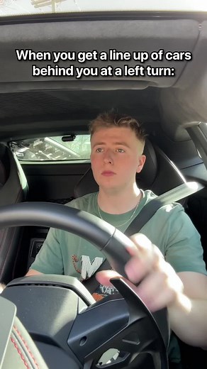 When You Have To Take A Left Turn