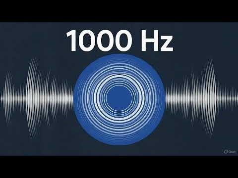 1000Hz Pure Sine Tone for Audio Testing & Relaxation