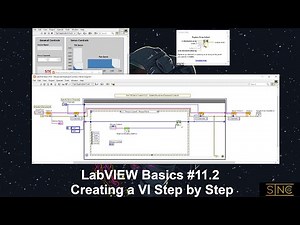 LabVIEW Basics #11.2 - Laser Turret Project - How to write LabVIEW (LINX) code for an Arduino Uno